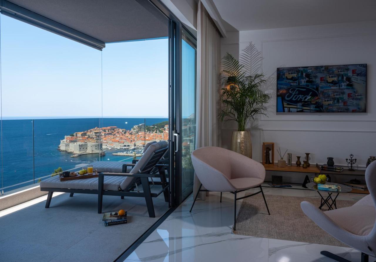 New & Luxury 5* With Breathtaking View- Kiki Lu Apartment ドゥブロブニク エクステリア 写真